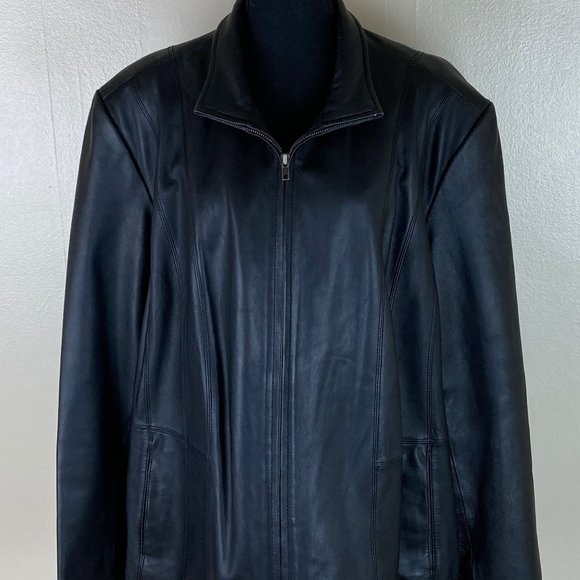 covington leather jacket